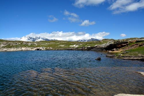 Lac Noir, plateau d'Emparis