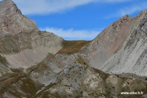 Col des Peygus vu du col des Ourdeis