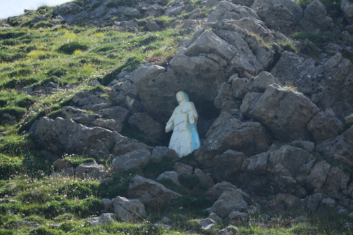 Statue de Marie ; Palastre