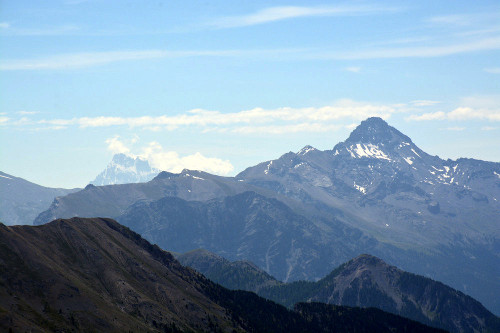 Pic de Rochebrune vu du Grand Aréa