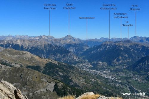 Panorama vu du Pas de Montbrison - 3