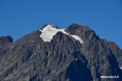Mont Pelvoux vu du Pas de Montbrison