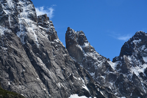 Pic du Coup de Sabre vu du Glacier Noir