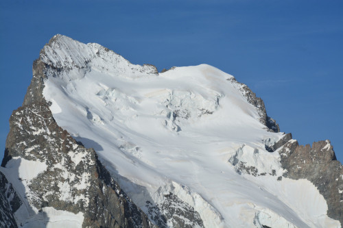 La Barre des Écrins vue du pic du Glacier d'Arsine