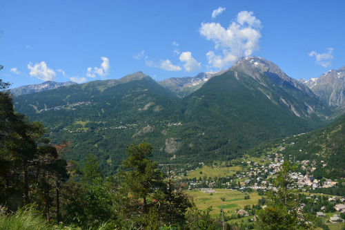 Vallon de Narreyroux vu depuis La Casse