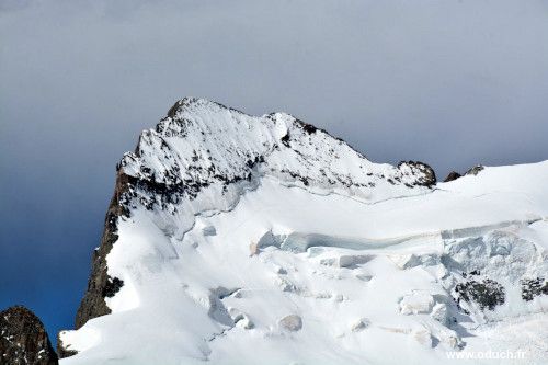 Barre des Ecrins vue du pic du Glacier Blanc