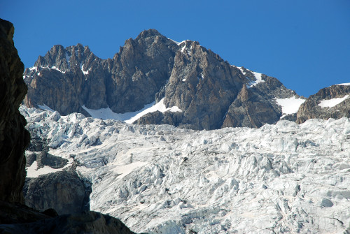 Glacier Blanc vu depuis sa base