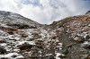 Col de Péas depuis les Fonts de Cervières