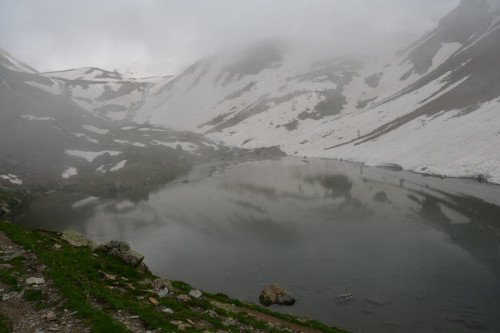 Boucle Col de Crévoux, lac du Crachet